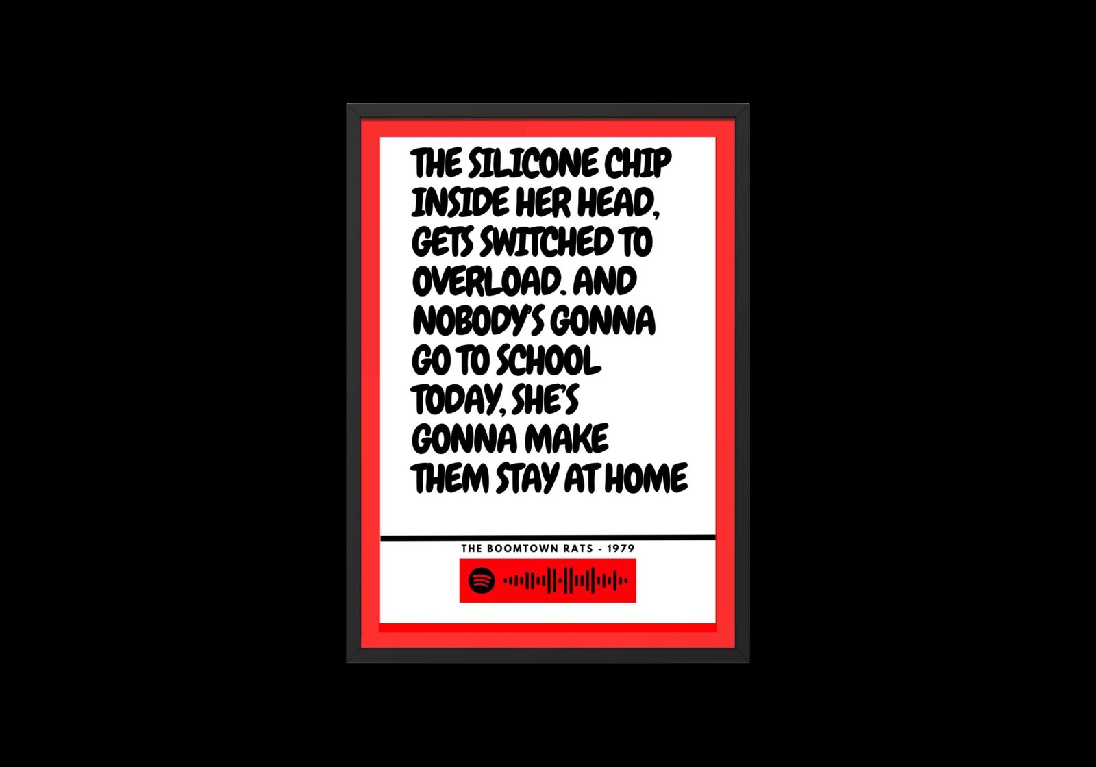 The Boomtown Rats - I don't like Mondays
