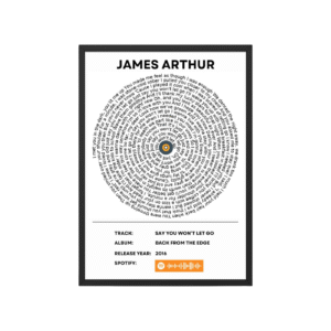 James Arthur - Say you wont let go