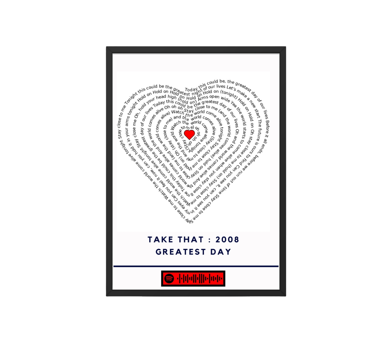 Take That - Greatest day