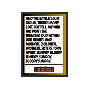 U2 - Sunday bloody sunday